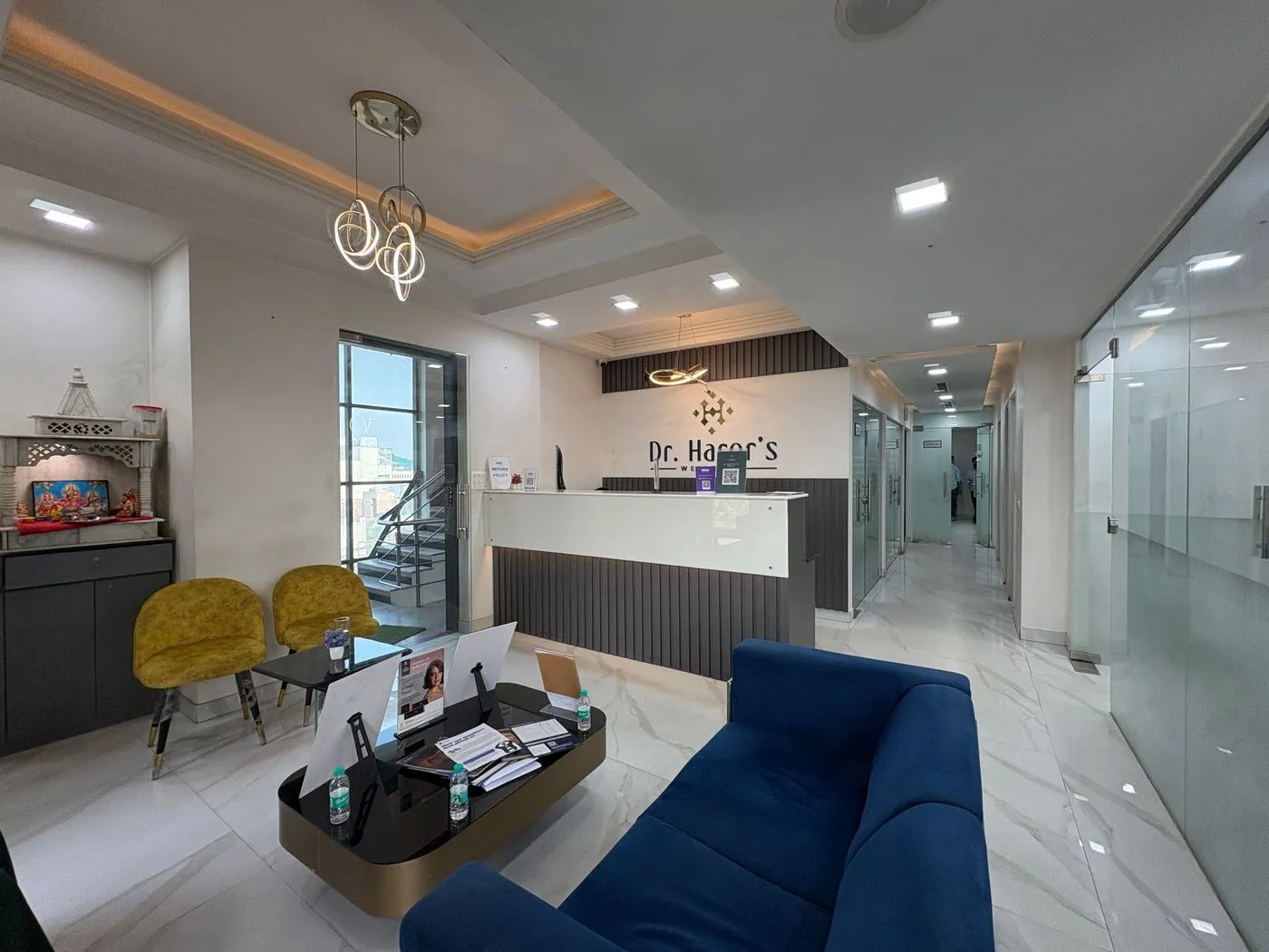Warm, neutral clinic reception — stock reference